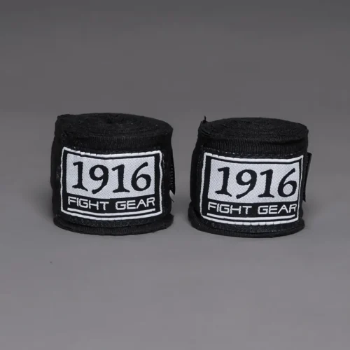 1916 boksbanddages zwart