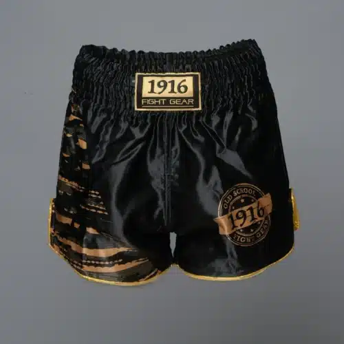 1916 Kickboksbroek Youth Fighter Gold