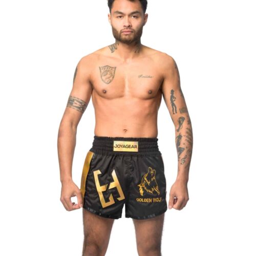 Joya gear kickboksbroek golden wolf