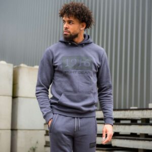 1916 fight gear hoodie grey