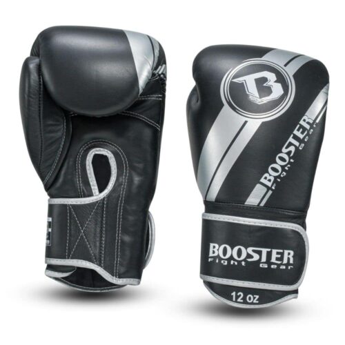 booster bokshandschoenen silver foil