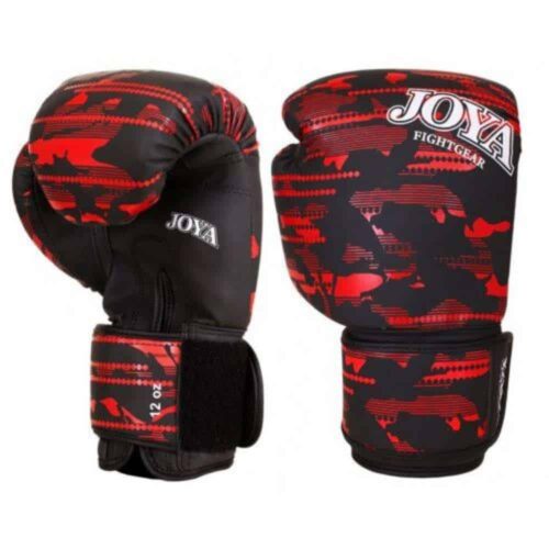 Joya bokshandschoen camo v2 rood
