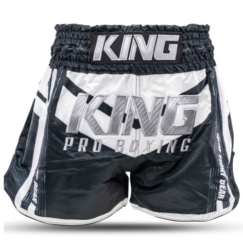 King Kickboksbroek Endurance 4 Zwart/Wit