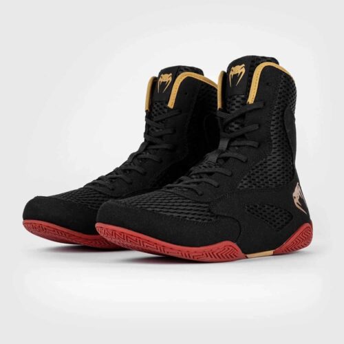 Venum Contender Boksschoenen Black/Gold/Red