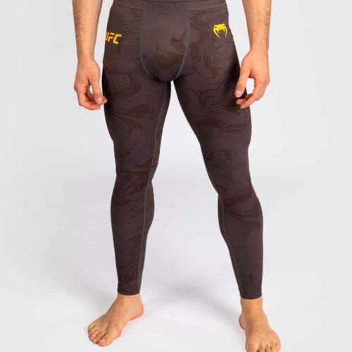 UFC Fusion by Venum Fight Week Performance Leggings voor Heren - Earthen Brown