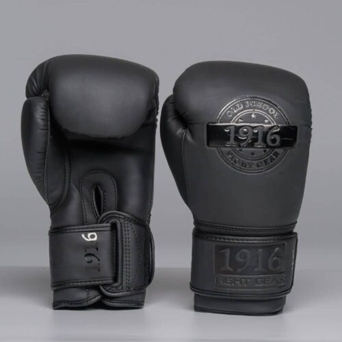 1916 Fight Gear Bokshandschoen Legend Pu Zwart
