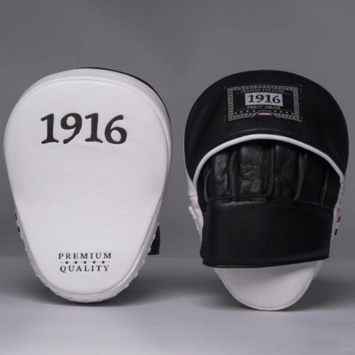 1916 Fight Gear Premium Elite Handpads White