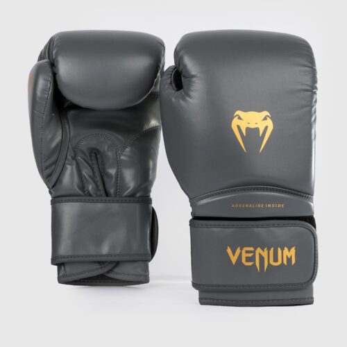 Venum bokshandschoenen contender 1.5 grey/gold