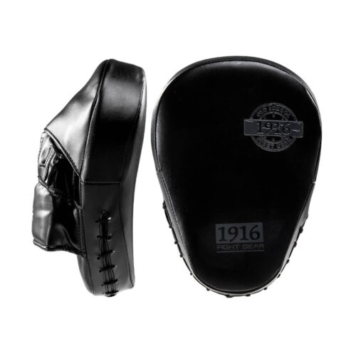 1916 Hybrid Kunstleer Pads Zwart