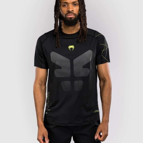 Venum Training Camp 4.0 Dry-Tech T-shirt - Zwart/Neon Groen