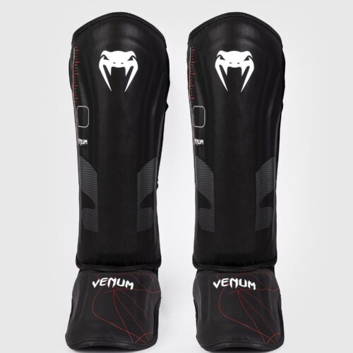 Venum Scheenbeschermers Tactical XT Black/Fire Red