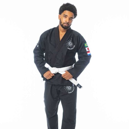 Energia fight wear bjj gi black