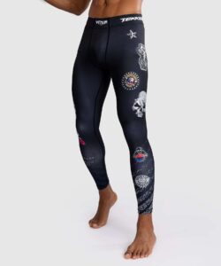 Venum X Tekken 8 Spats Paul Phoenix Black/Blue