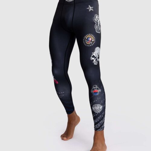 Venum X Tekken 8 Spats Paul Phoenix Black/Blue