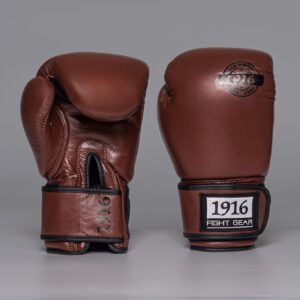 1916 Bokshandschoen Retro Bruin