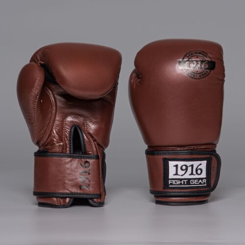 1916 Bokshandschoen Retro Bruin