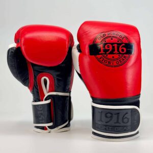 1916 fight gear bokshandschoen legend rood/wit