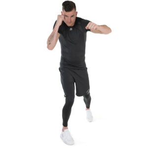 JoyaGear Compressie Rashguard Short Sleeve Zwart/Wit