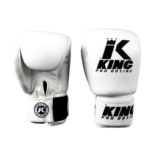 King Pro Boxing Bokshandschoenen KPB/BGVL 3 White