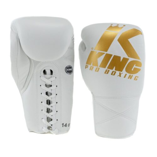 King Pro Boxing Bokshandschoenen XK LU White/Gold