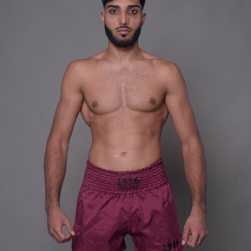 1916 Fight Gear Kickboksbroek Legend Maroon/Black
