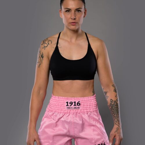 1916 Fight Gear Kickboksbroek Legend Pink/Black