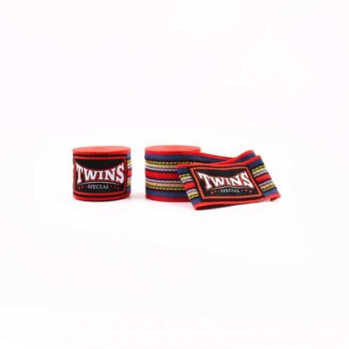 Twins Boksbandage Premium Katoen Rood
