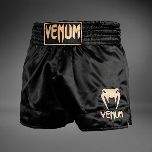 Venum Muay Thai Kickboksbroek Classic Zwart/Goud