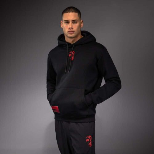 Venum X Mike Tyson Tiger Hoodie Deep Black/Intense Red