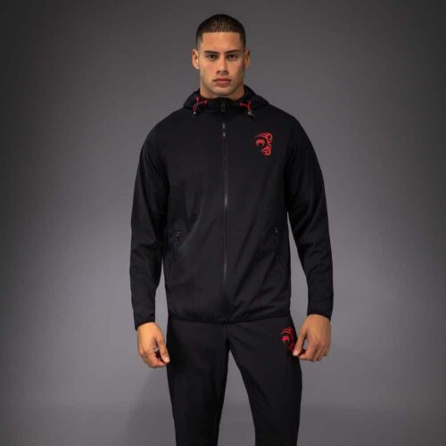 Venum X Mike Tyson Tiger Track Jacket Deep Black/Intense Red