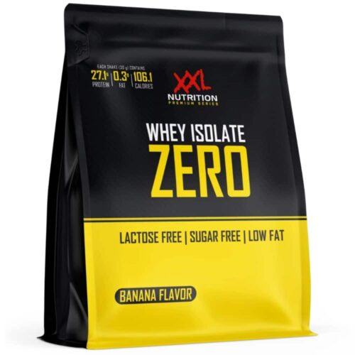 XXL whey isolate zero banaan
