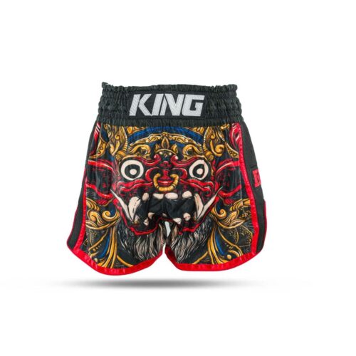 King pro boxing kickboksbroekje Baron zwart/rood