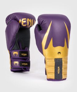 Venum Bokshandschoenen Reverso Dark Purple/Gold