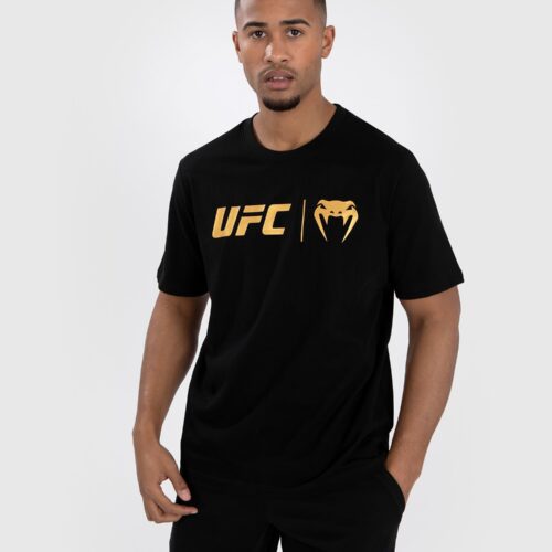 UFC Venum Classic T-shirt - Zwart/Goud