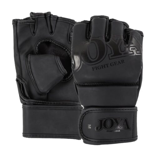 Joya mma handschoen metallic zwart
