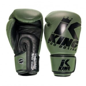 King bokshandschoenen platinum 3 groen
