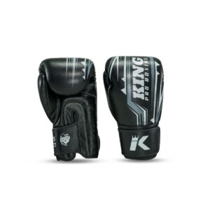 King pro boxing bokshandschoenen Spartan 1 zwart