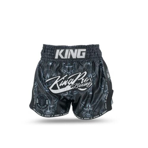 King Pro Boxing Kickboksbroek Devil 1 Black