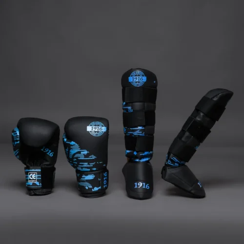 1916 Fight Gear Kickboks Set Kids Youth Fighters Blue