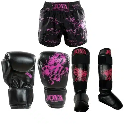Joya Fight Gear Kickboks Set Kids Dragon Roze