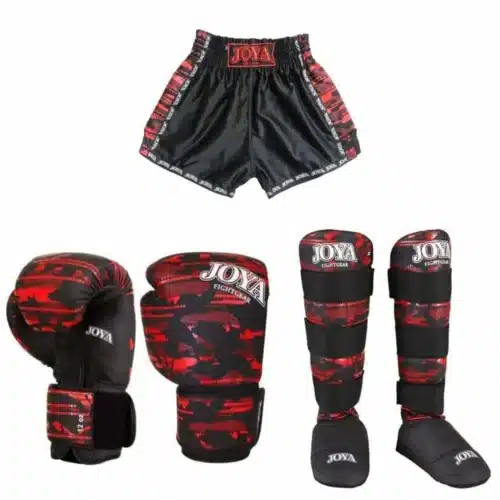 Joya Kickboks Set Camo V2 Rood
