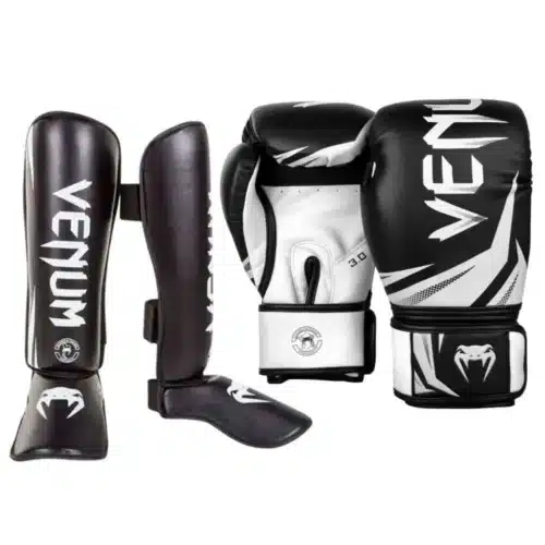 Venum Kickboks Set Challenger 3.0 Black/White