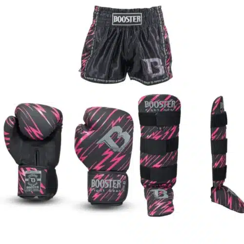 Booster Kickboks Set Combat Serie Kids Roze