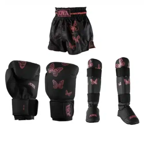 Joya Kickboks Set Kids Butterfly Roze