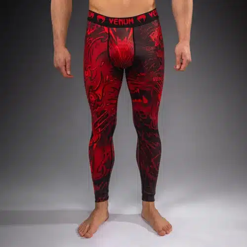 Venum Wolf Atak Spats Black/Red