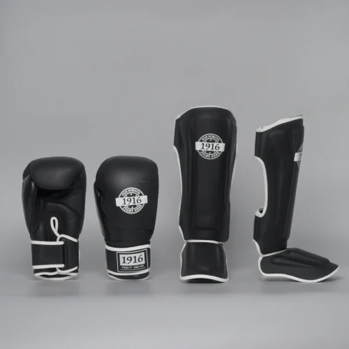 1916 Fight Gear Kickboks Set Legacy X Black/White