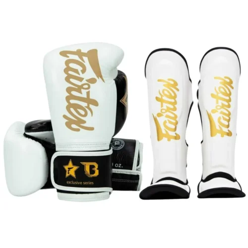 Fairtex Kickboks Set FXB SG White/Black