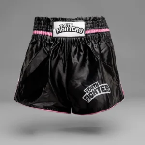 youth fighters kickboksbroek black/pink