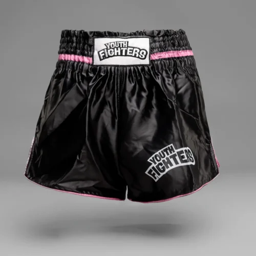 youth fighters kickboksbroek black/pink