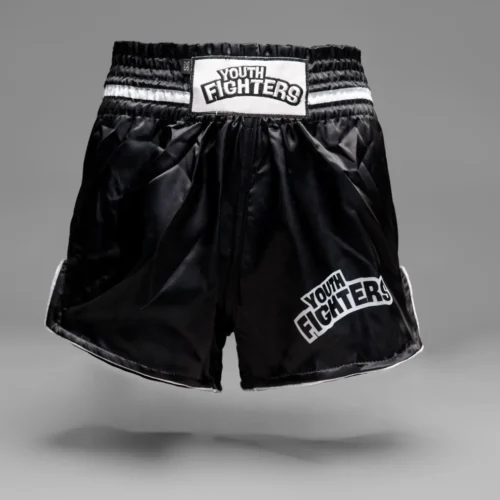 youth fighters kickboksbroek black
